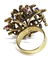 VINTAGE LADIES 14K GOLD RUBY & SAPPHIRE RING - 3