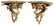 (PR) ITALIAN LOUIS XV STYLE GILTWOOD WALL BRACKETS