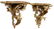 (PR) ITALIAN LOUIS XV STYLE GILTWOOD WALL BRACKETS - 2