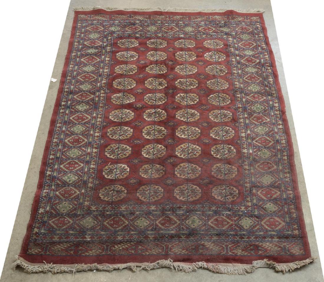 CONTINENTAL MACHINE MADE RUG, 8'7" X 5'9": Continental machine made rug, retaining tag at back, approx 8'7"l, 5'9"w