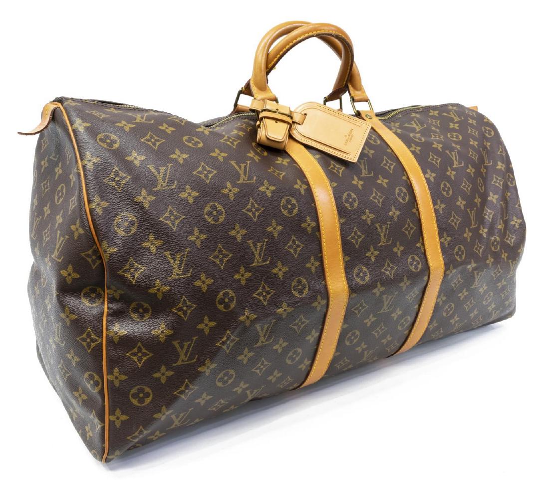 LOUIS VUITTON KEEPALL 50 MONOGRAM CANVAS DUFFLE BAG (1 of 5)