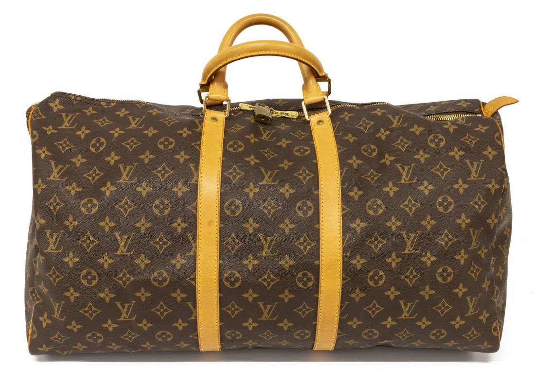 louis vuitton titanium duffle bag