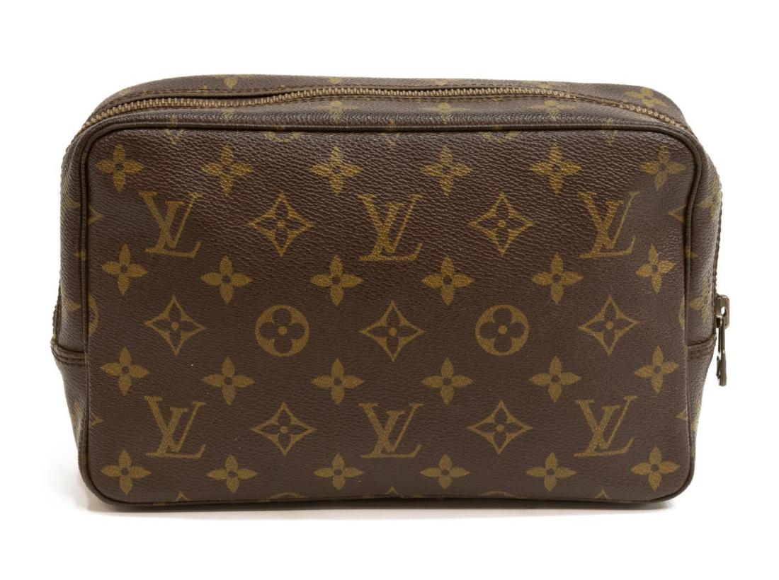 LOUIS VUITTON MONOGRAM CANVAS TOILETRY POUCH (1 of 4)