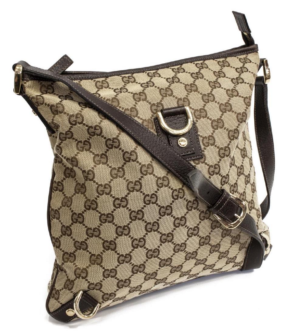 GUCCI ABBEY D-RING MONOGRAM CANVAS CROSSBODY BAG (1 of 4)