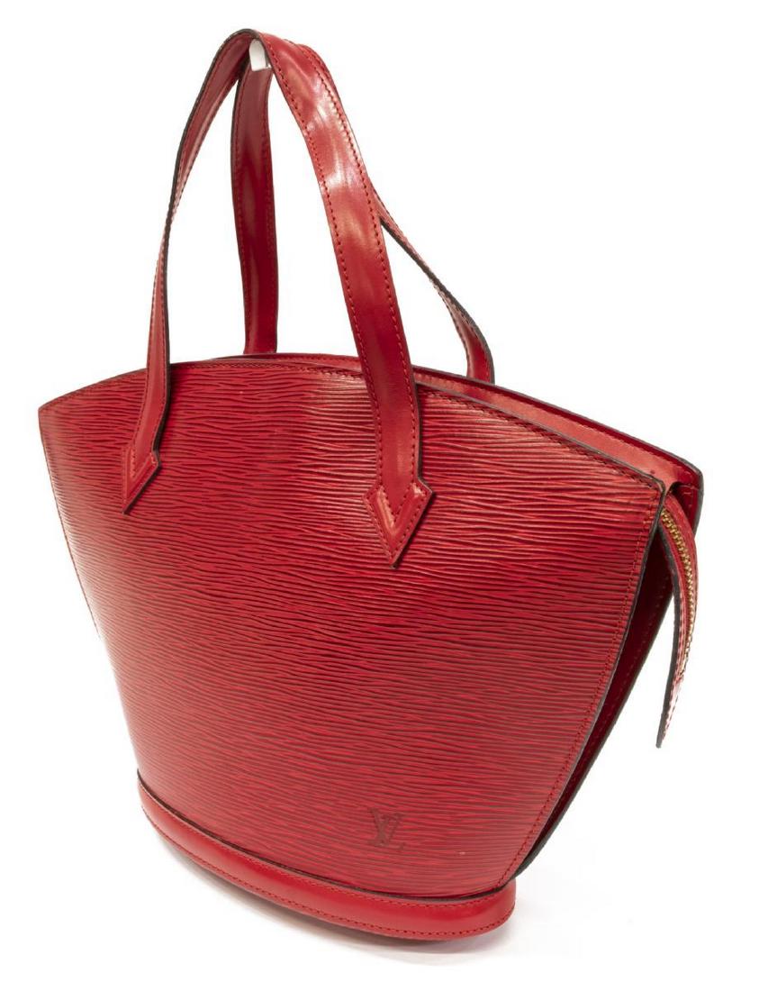 LOUIS VUITTON 'ST. JACQUES' EPI LEATHER HANDBAG (1 of 4)