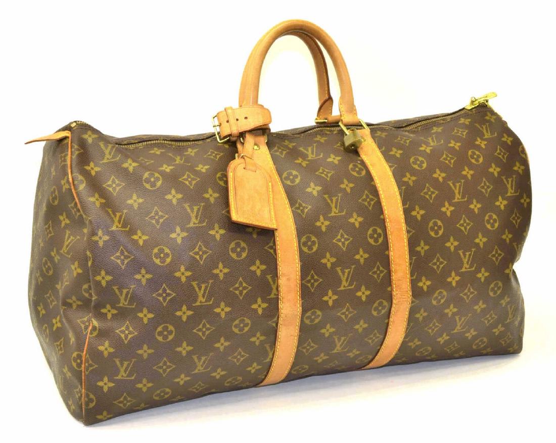 LOUIS VUITTON 'KEEPALL' MONOGRAM DUFFLE BAG (1 of 4)