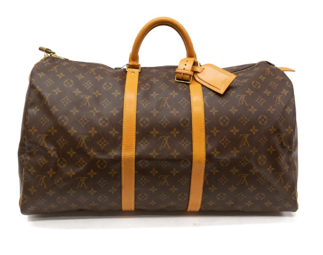 LOUIS VUITTON 'KEEPALL 55' MONOGRAM DUFFLE BAG (1 of 4)
