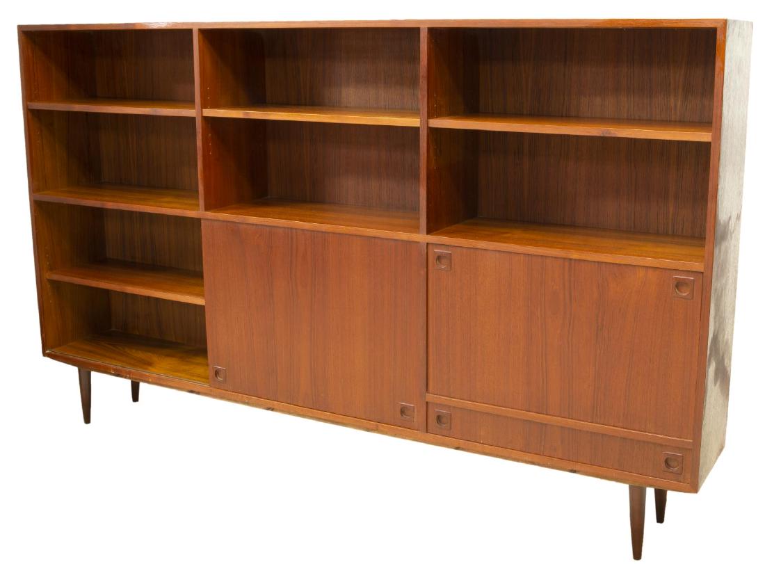 DANISH MID-CENTURY MODERN TEAK BOOKCASE (1 of 4)