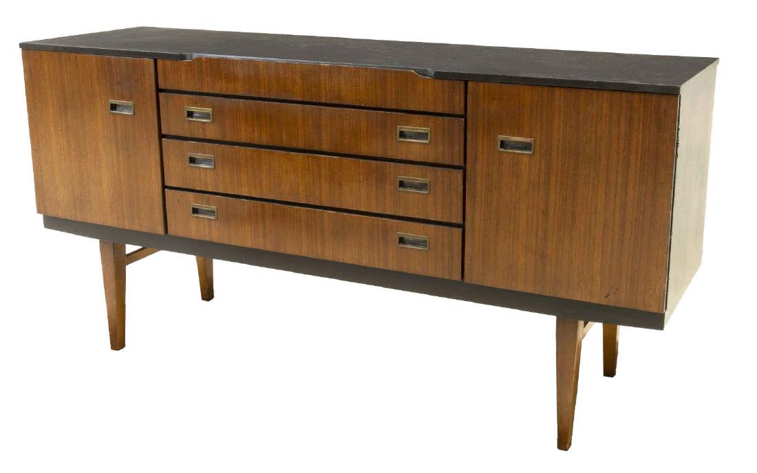 BEAUTILITY MID-CENTURY MODERN TEAKWOOD SIDEBOARD (1 of 6)