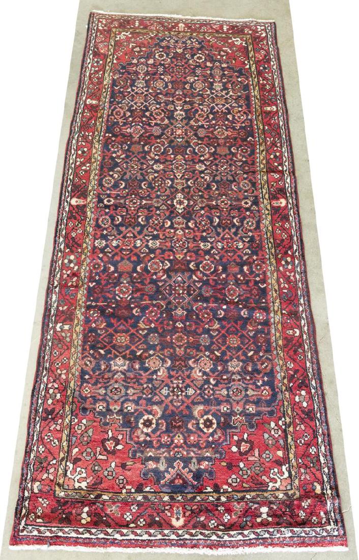 HAND-TIED PERSIAN MESHKIN FLOOR RUNNER 10'3' X 3'9 (1 of 4)