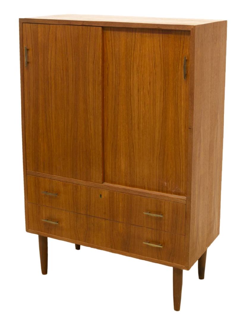 DANISH MID-CENTURY MODERN TEAK CABINET (1 of 3)