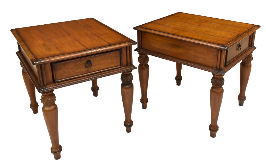 (2) CONTEMPORARY TOMMY BAHAMA SIDE TABLES (1 of 4)