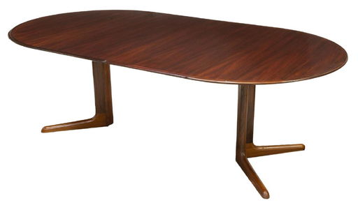 Danish Mid Century Rosewood Extension Dining Table Danish Mid Century Rosewood Extension Dining Table