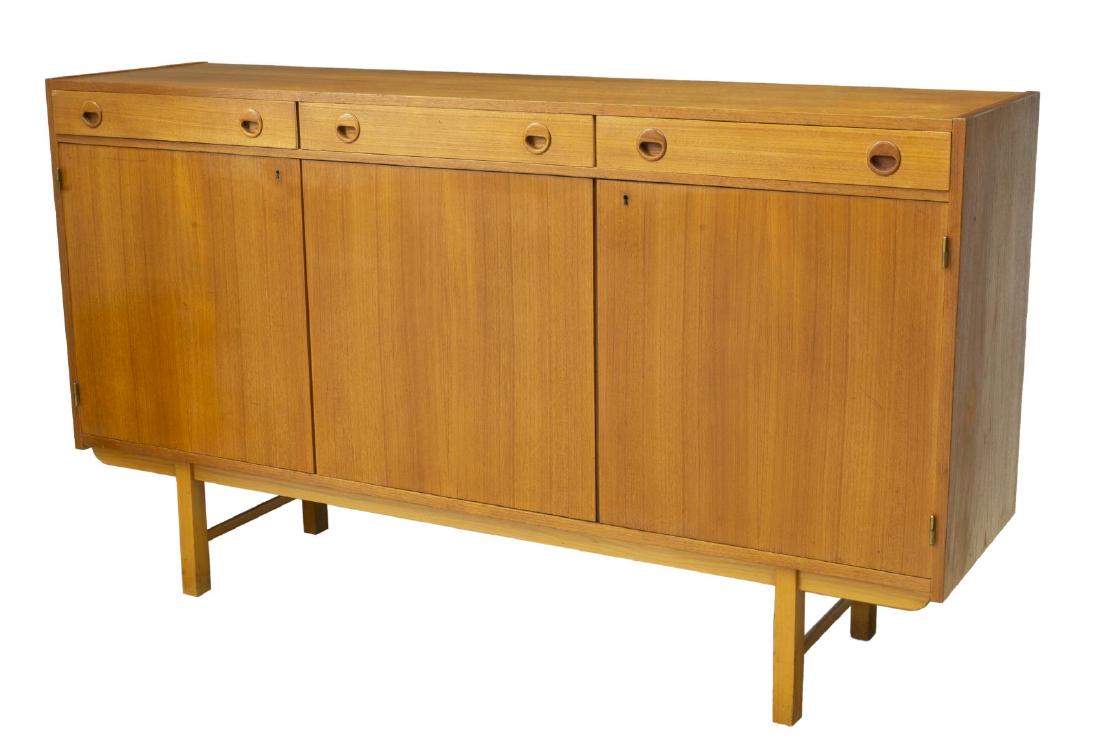 DANISH MID-CENTURY MODERN TEAK SIDEBOARD SERVER (1 of 4)