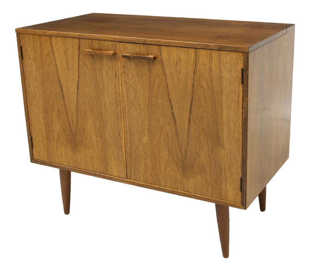 DANISH MID-CENTURY MODERN ROSEWOOD BAR CABINET (1 of 4)