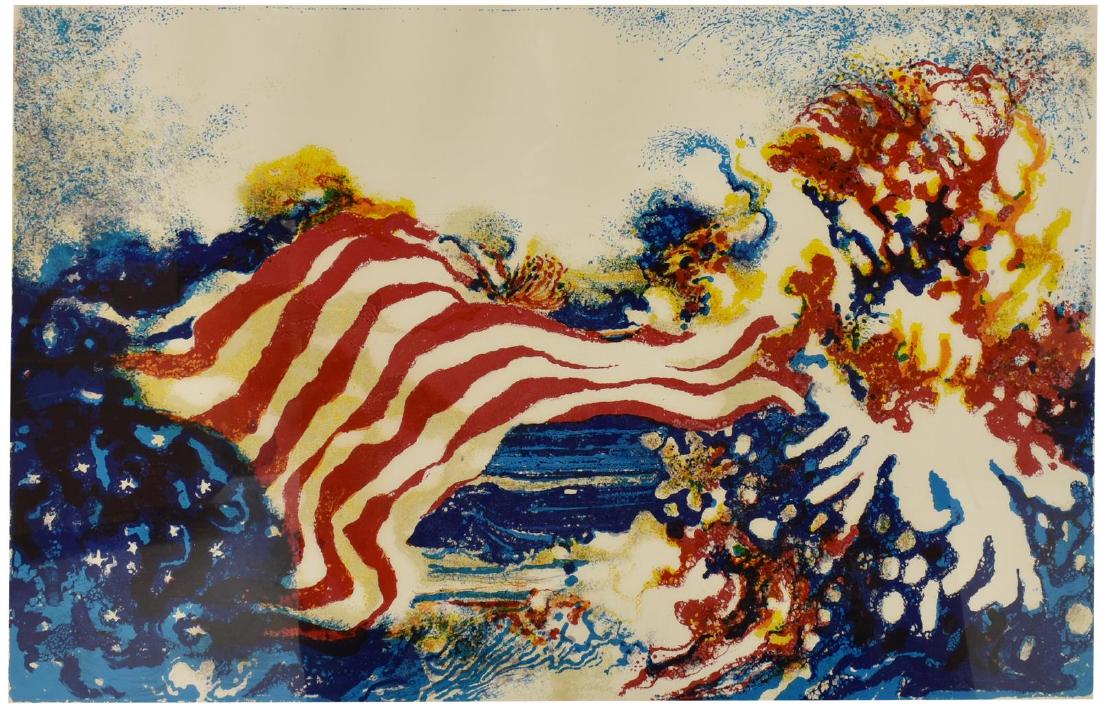 RONALD JULIUS CHRISTENSEN (B.1923) SERIGRAPH (1 of 5)