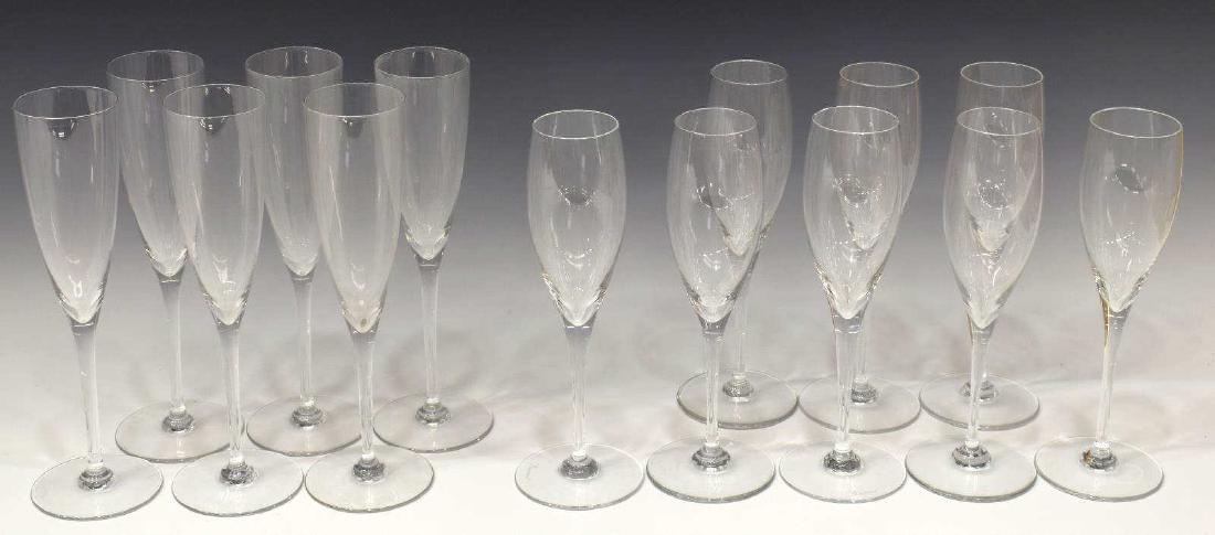 (14) BACCARAT CRYSTAL CHAMPAGNE FLUTES (1 of 5)