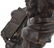 PATINATED BRONZE 'LOIS D'ATHENES' CLOCK TOPPER - 6
