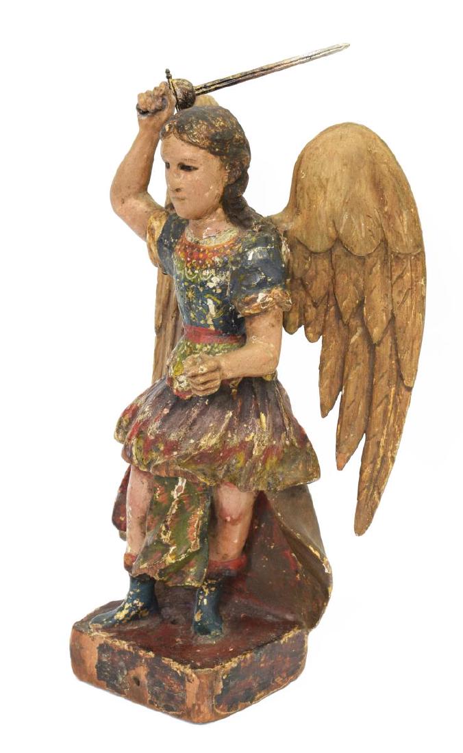 RELIGIOUS ARCHANGEL ST MICHAEL SANTO ALTAR FIGURE (1 of 5)
