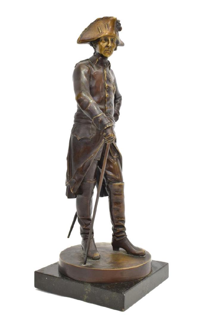 GOETSCHMANN (D.1929) FREDERICK THE GREAT BRONZE (1 of 6)