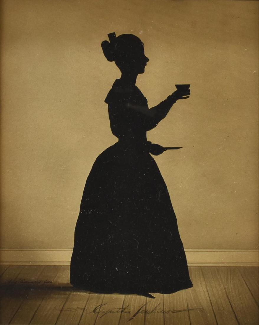AUGUSTE EDOUART (1789-1861) SILHOUETTE PORTRAIT (1 of 4)