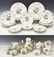 (66) HEREND ROTHSCHILD BIRD DINNER & TEA SERVICE