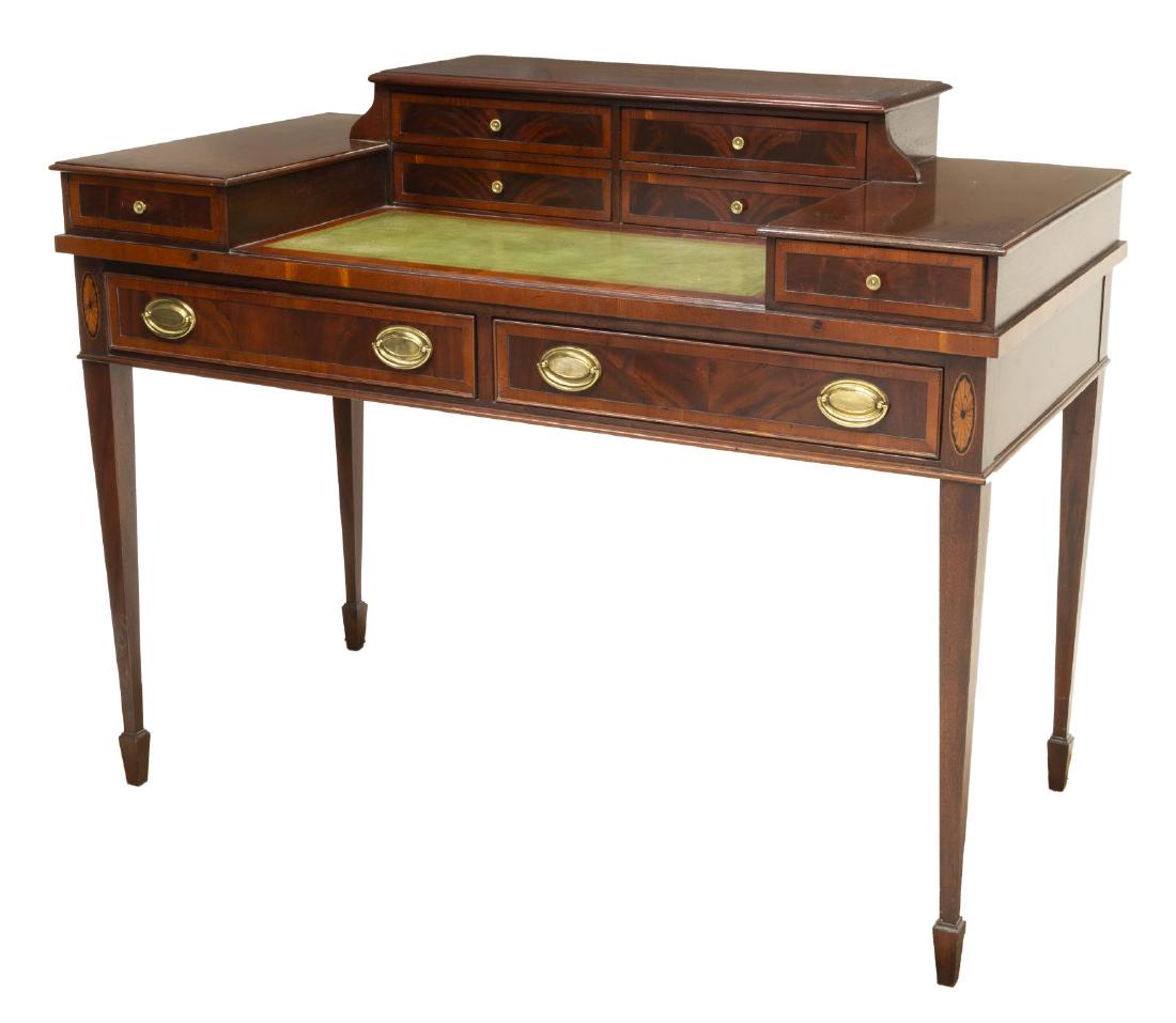 Hekman Hepplewhite Style Mahogany Writing Desk Jun 23 2019