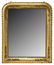 FRENCH CHARLES X STYLE GILTWOOD WALL MIRROR