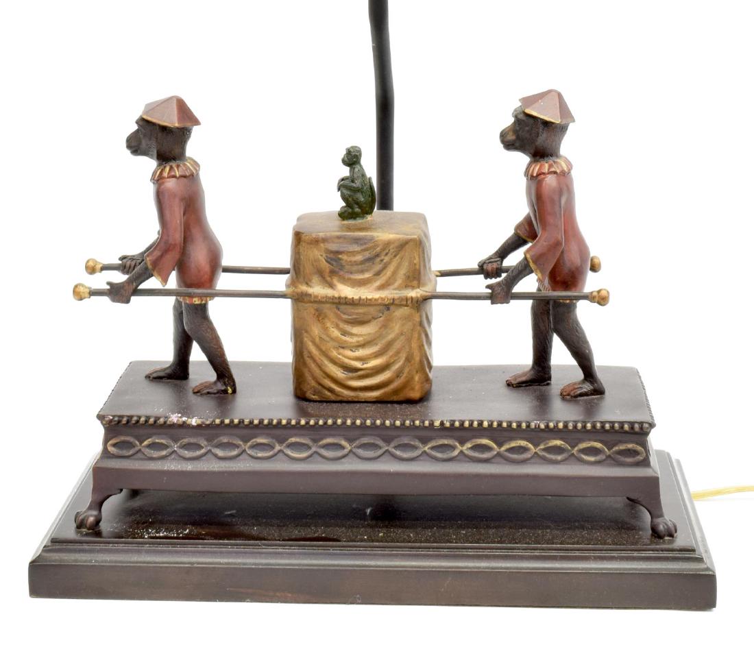 DECORATIVE FREDERICK COOPER BRONZE DESK LAMP (1 of 6)