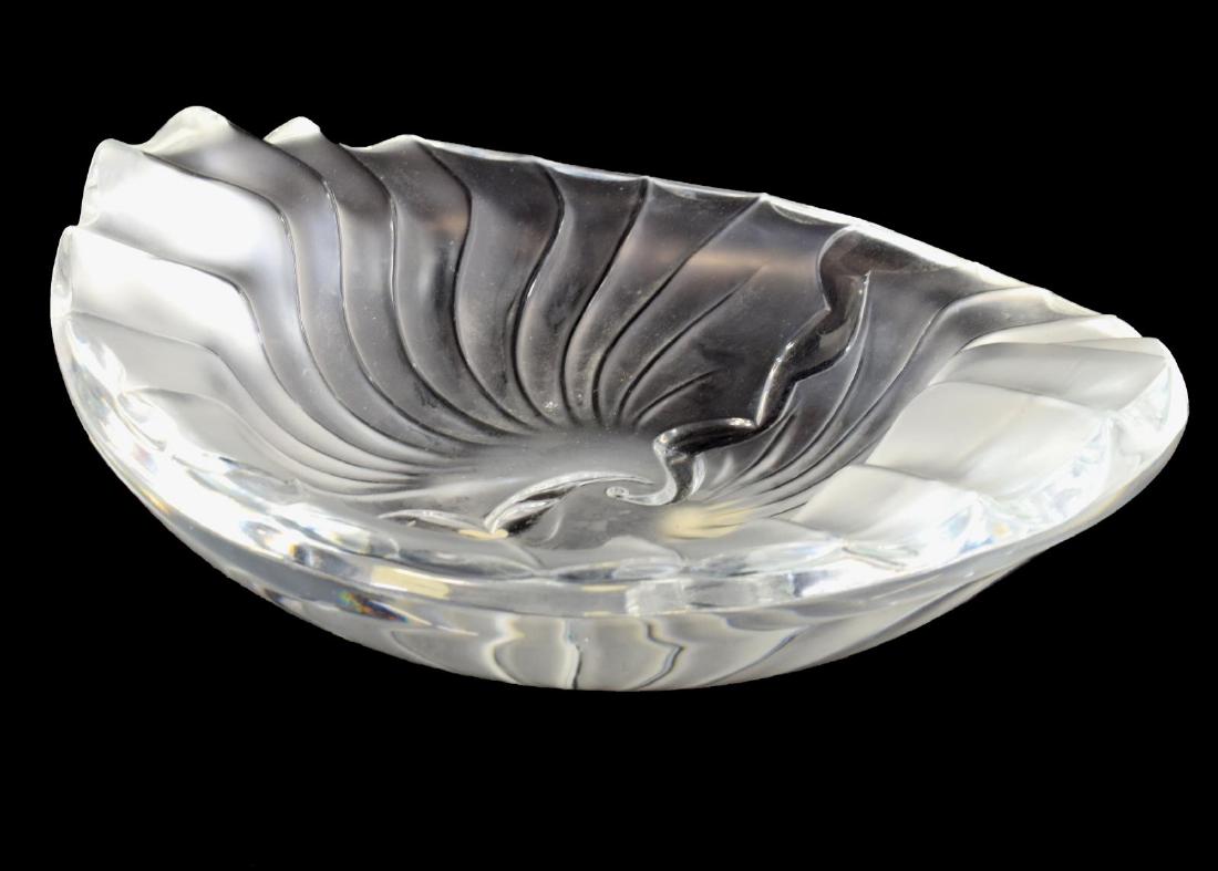 LALIQUE FRANCE 'NANCY' ART CRYSTAL CENDRIER (1 of 3)