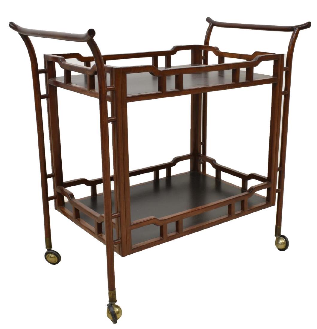 CHINOISERIE TWO-TIER TEA TROLLEY CART (1 of 4)