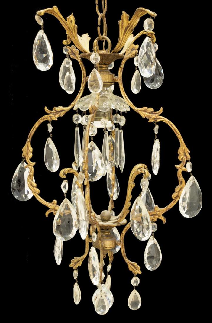 CONTINENTAL SINGLE-LIGHT CHANDELIER (1 of 2)