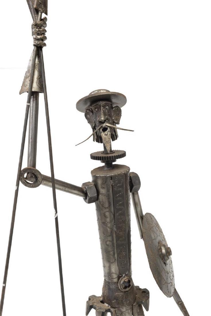 MICHEL JARRY ASSEMBLAGE SCULPTURE, DON QUIXOTE (1 of 4)