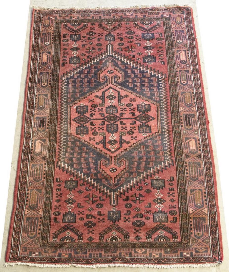 AFGHAN WOOL RUG, 6'7" X 4'3" (1 of 4)