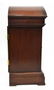 GERMAN MAHOGANY CASED CHIMING SHELF CLOCK - 4