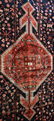 HAND-TIED PERSIAN BIJAR RUG, 10'10" X 4'9" - 2