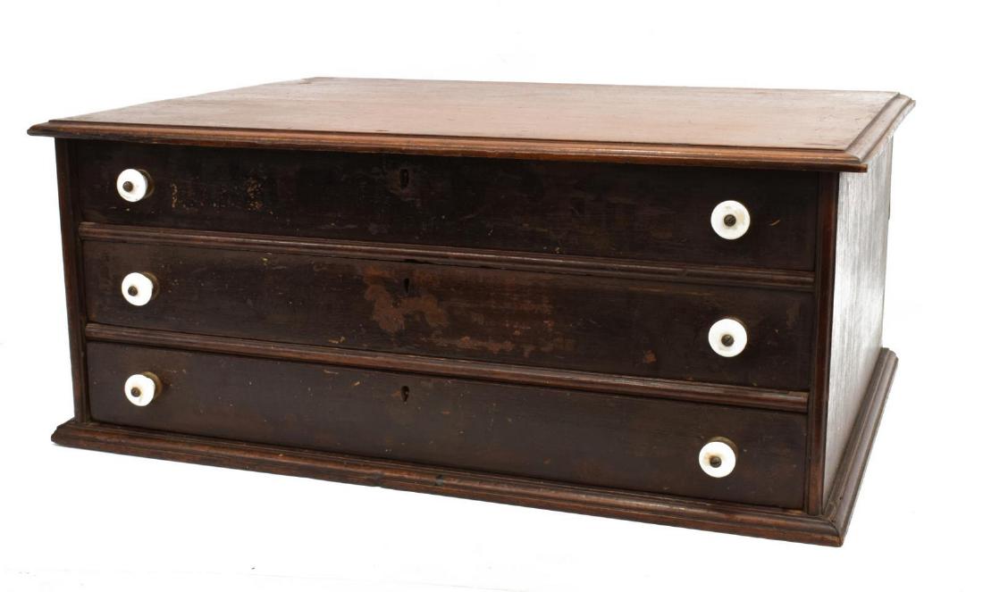 AMERICAN GENERAL STORE COUNTER-TOP SPOOL CABINET (1 of 6)