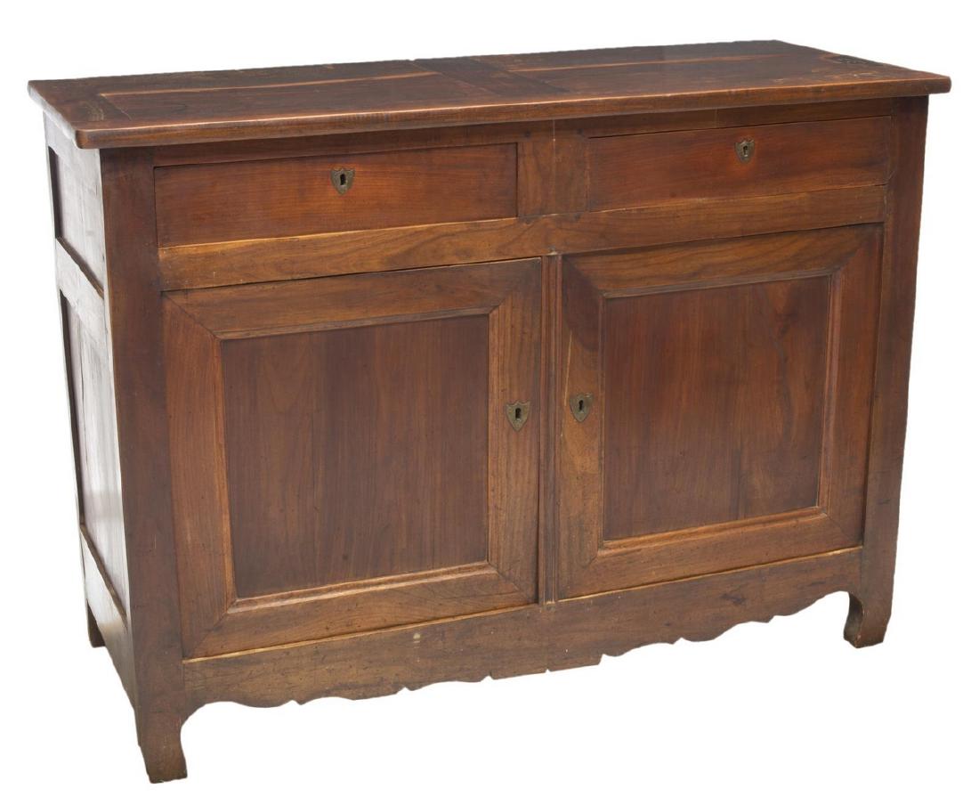 FRENCH LOUIS PHILIPPE FRUITWOOD SERVER (1 of 5)