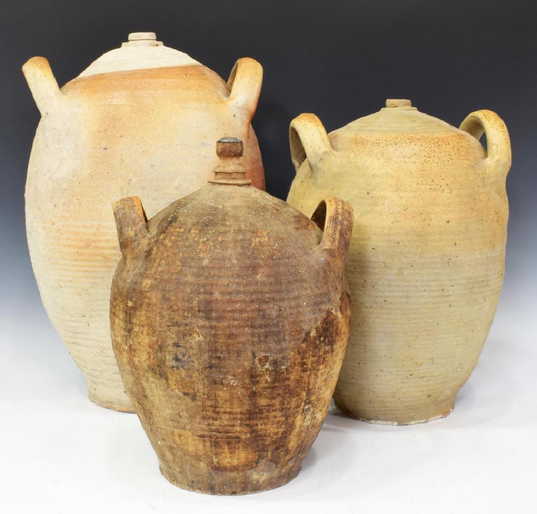 (3) CONTINENTAL MID-19TH C. STONEWARE VESSSELS (1 of 5)