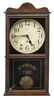 NEW HAVEN CLOCK CO. 'REFEREE' OAK WALL CLOCK