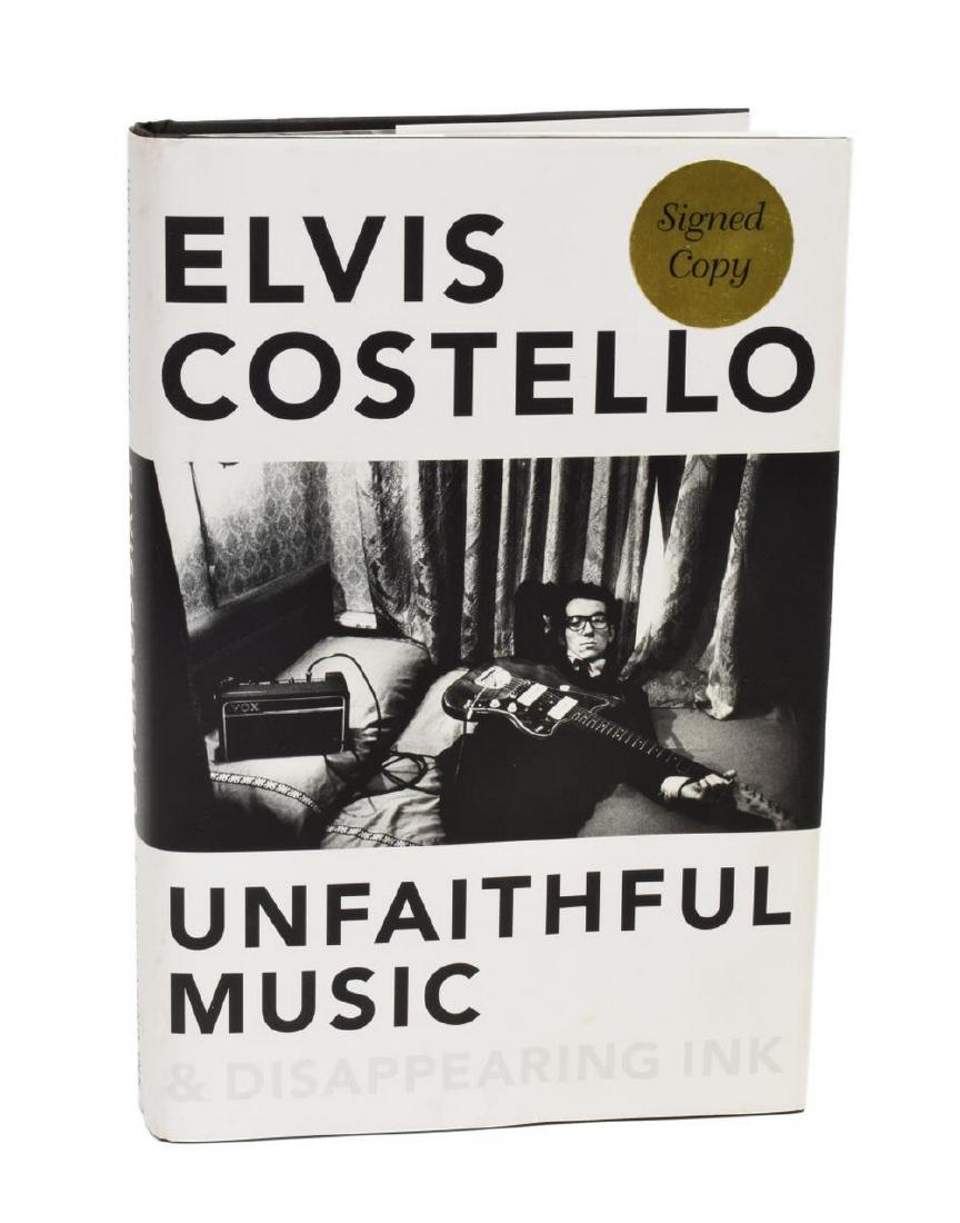 BOOK: ELVIS COSTELLO AUTOGRAPHED AUTOBIOGRAPHY (1 of 3)