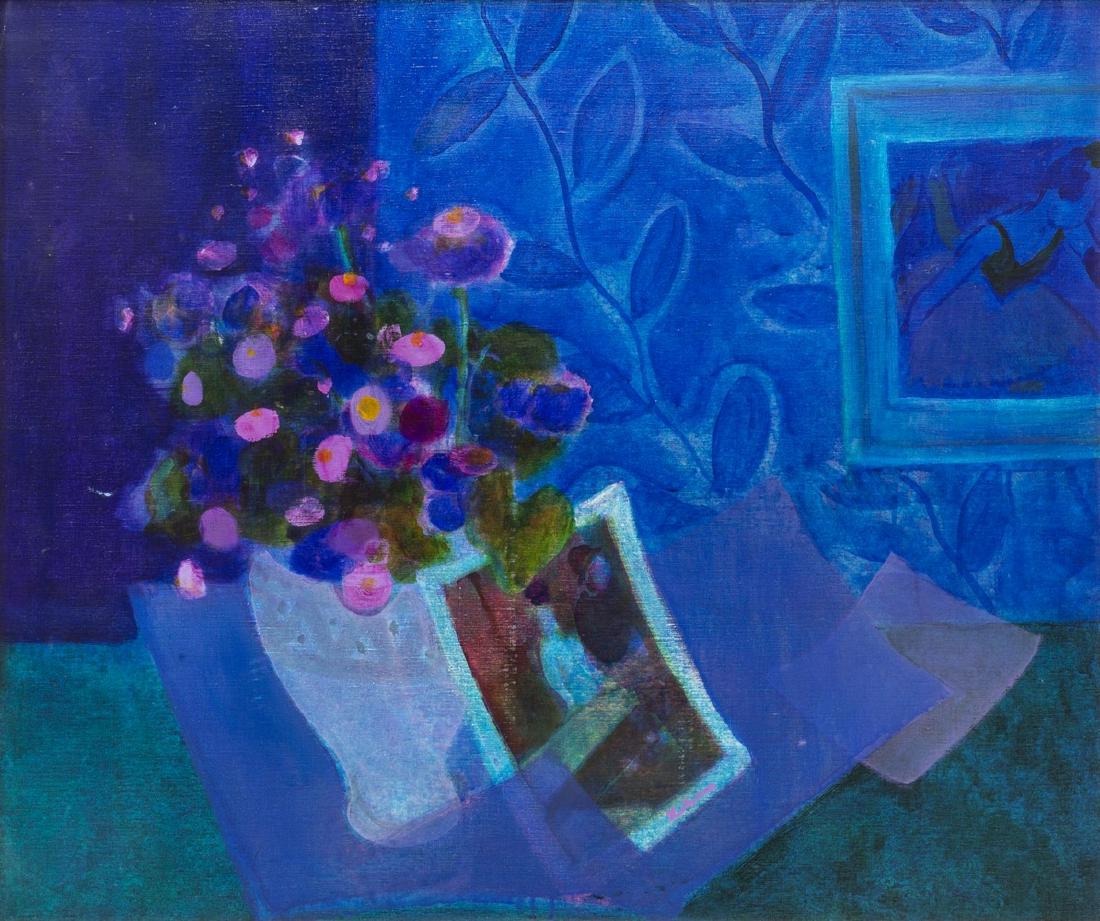 GUSTAV LIKAN (1912-1998) HOMAGE TO DEGAS 31"x 37" (1 of 4)