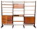 ITALIAN MID-CENTURY MODERN MODULAR TEAK BOOKCASE
