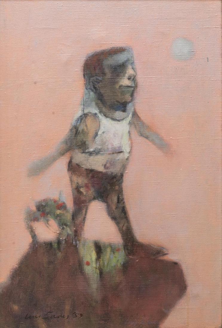 LUIS EADES (D.2014) PAINTING, DWARF EXALTED,1959 (1 of 4)