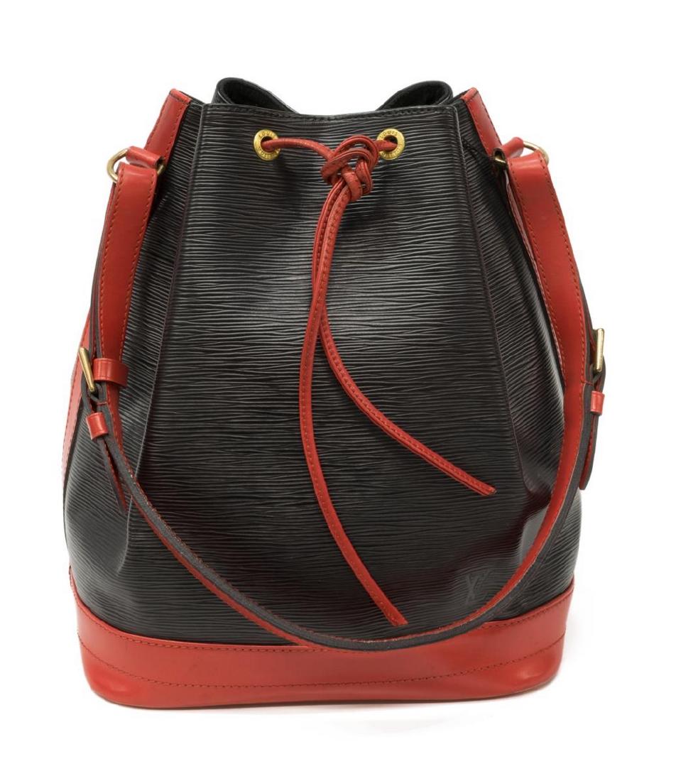 LOUIS VUITTON 'NOE GM' BICOLOR EPI BUCKET BAG (1 of 4)
