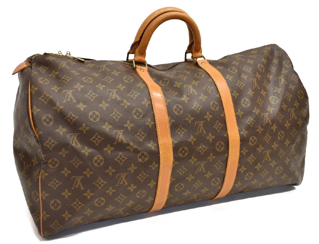LOUIS VUITTON 'KEEPALL 60' MONOGRAM DUFFLE BAG (1 of 5)