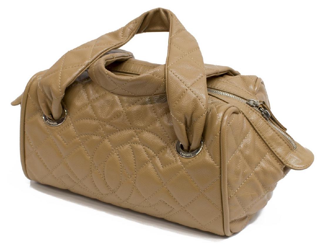 CHANEL 'BOSTON' QUILTED CAVIAR LEATHER HANDBAG (1 of 5)