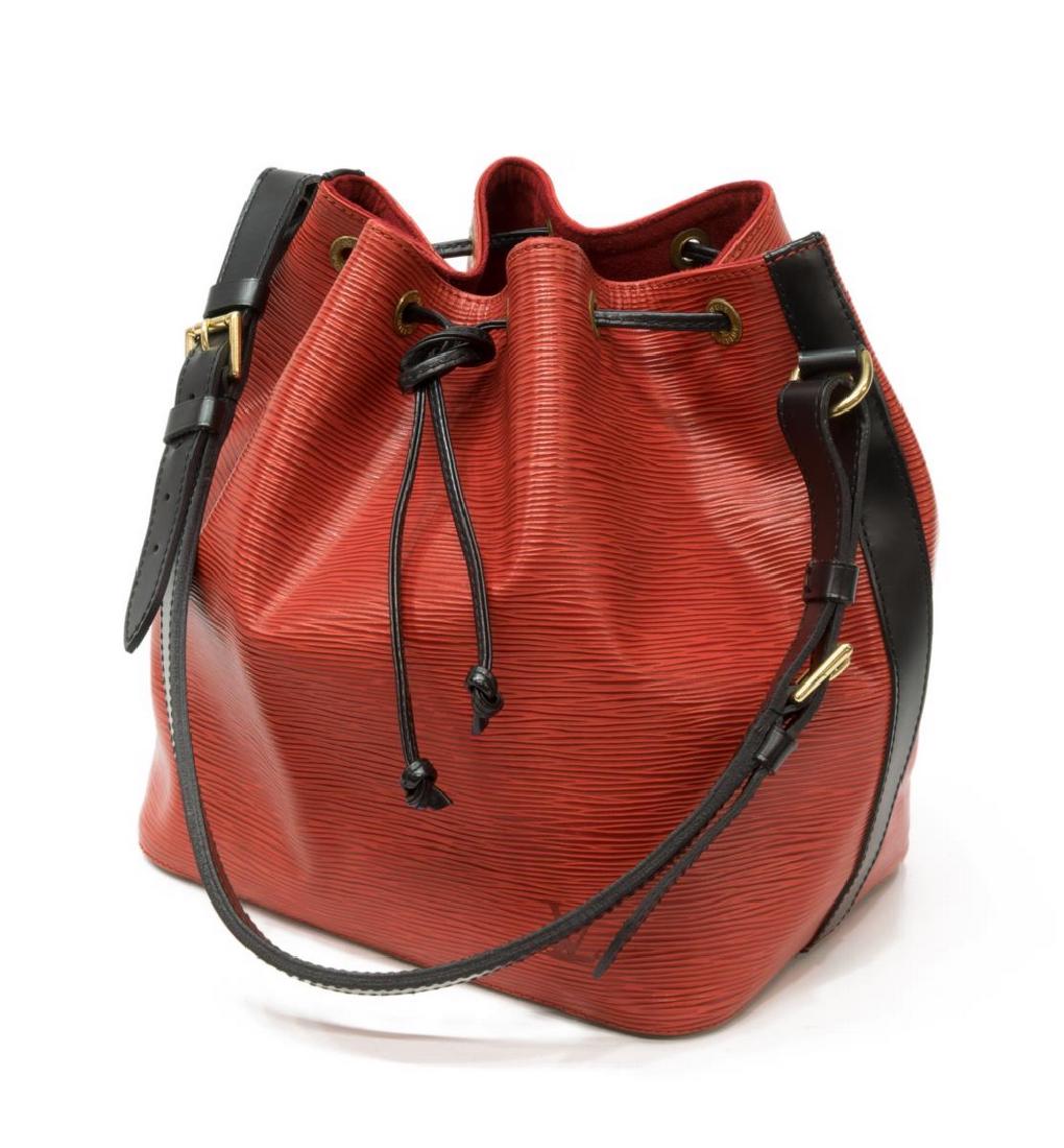 LOUIS VUITTON 'NOE PM' BICOLOR EPI BUCKET BAG (1 of 4)