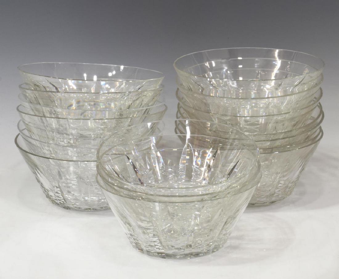 (16) BACCARAT 'AUSTERLITZ' CRYSTAL FINGER BOWLS (1 of 3)