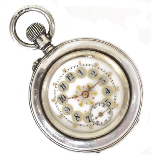 Swiss Fancy Dial 935 Silver Cased Ladies Watch Jul 21 2019 Austin Auction Gallery In Tx